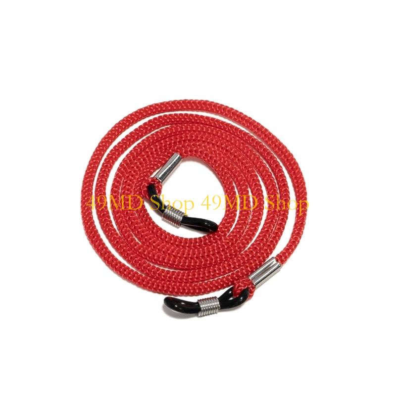 49MD Unisex Anti-Rutsch Brillenhalter Verstellbares Brillenband Polyesterband