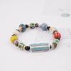 Antique Color Ceramic Mix Bead Bracelet (C2501AC1254_BR)
