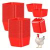 Bird Trough Parrot Feeder,  Chicken Breeding Dish, Bird Water Cup, Automatic Bird Feeding Device, Pet Bird Supplies