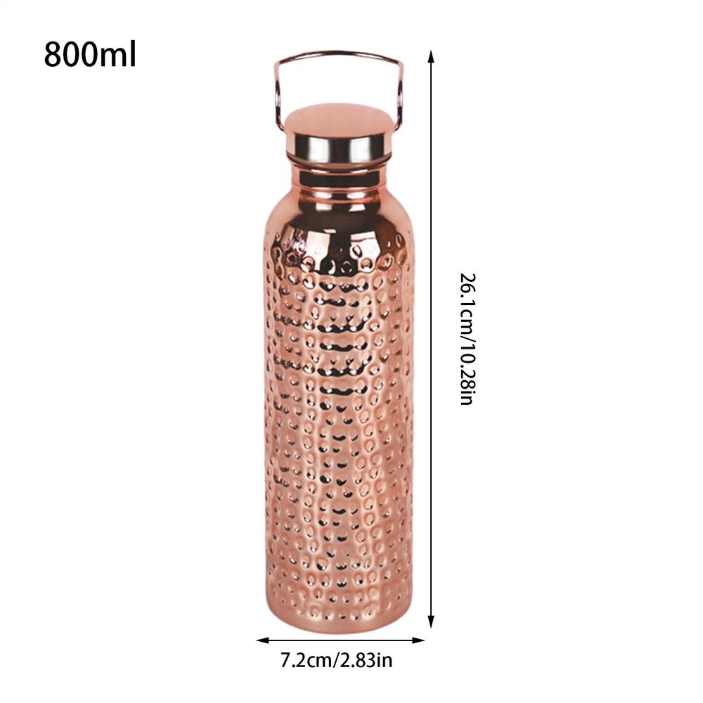 Tīra vara ūdens pudele 800ml Portatīva