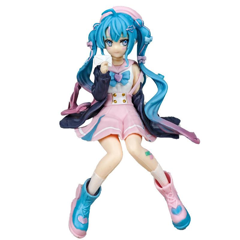 Hatsune Miku Pvc Figure Sailor Uniform Collectible Model For Anime Fans