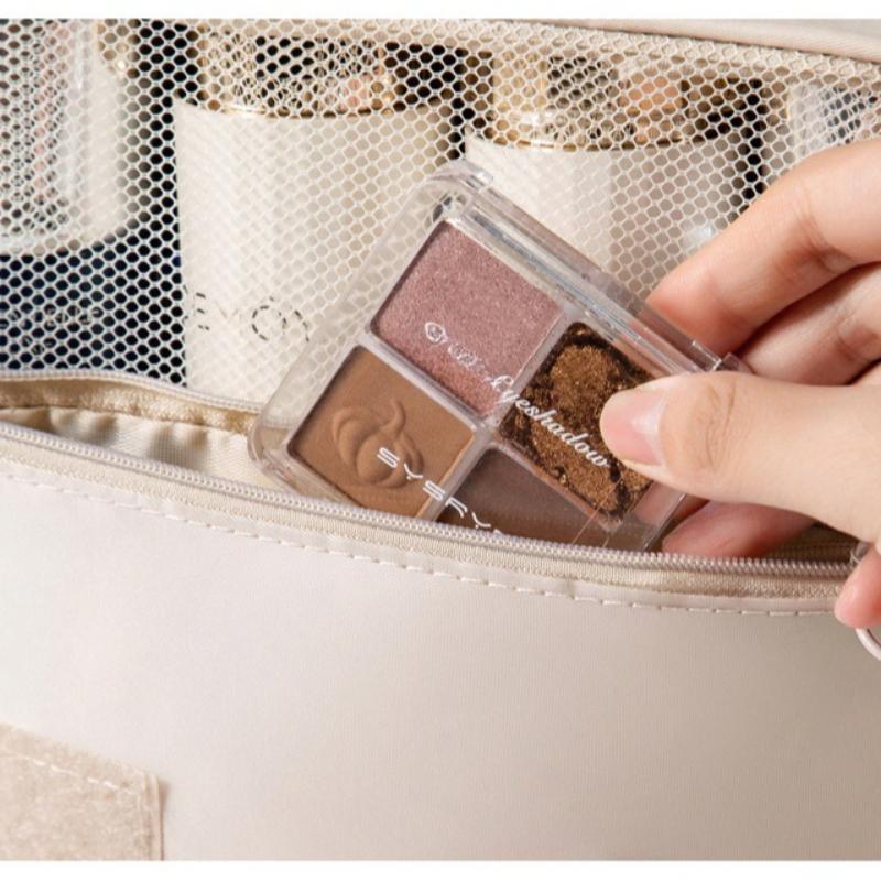 Portable Hook Toilet Storage Bag Multi Functional Travel Waterproof and Wear-resistant Organize Pouchs Multi-layer Storage Large Capacity Makeup Bags
