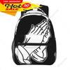 Christian Backpack Religious Bible Verse The Lord Is My Rock Pattern Backpack Jesus Cross Tablet Travel Picnic Bag Jesus Bag