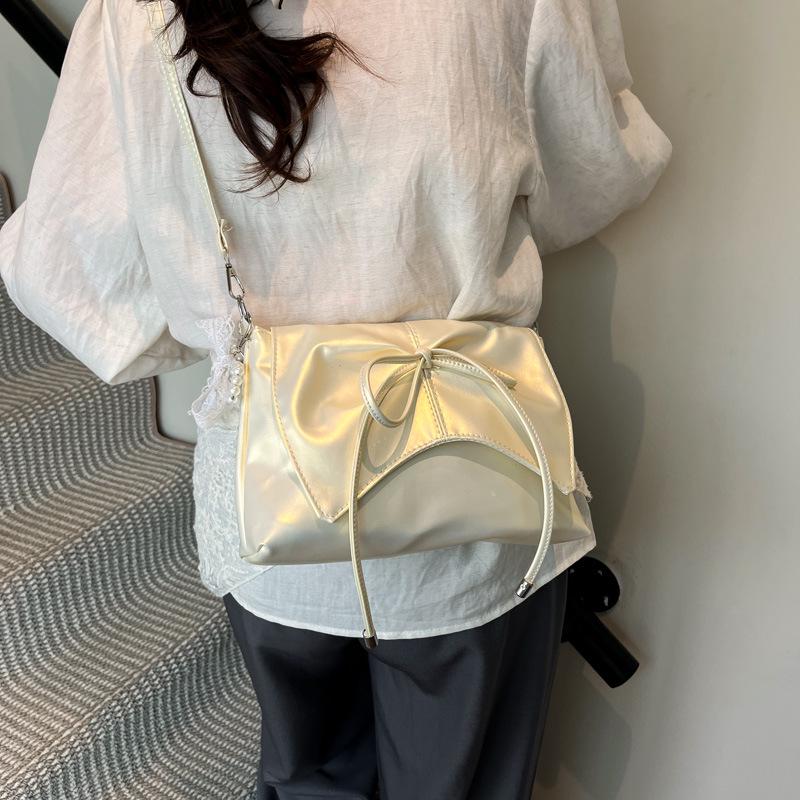 Women's Large Capacity Bow Shoulder Bag - 2025 Advanced Design