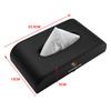 Leather Car Tissue Box Hanging Badge Paper Towel Bag Storage Auto Accessories For Porsche Cayenne Panamera Macan Boxster 911 Carrera-GT 928 944 918