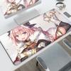 Non-slip Rubber Base Desktop Carpet Large Laptop Decoration Keyboard Mat XXL Kawaii Girl Astolfo Mouse Pad PC Gaming Accessories
