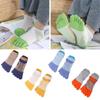 Anti-Rutsch Schweißabsorbierende Baumwolle Kurze Socken Zehentrennungssocken Kinderstrumpfwaren Fünf-Zehen-Socken