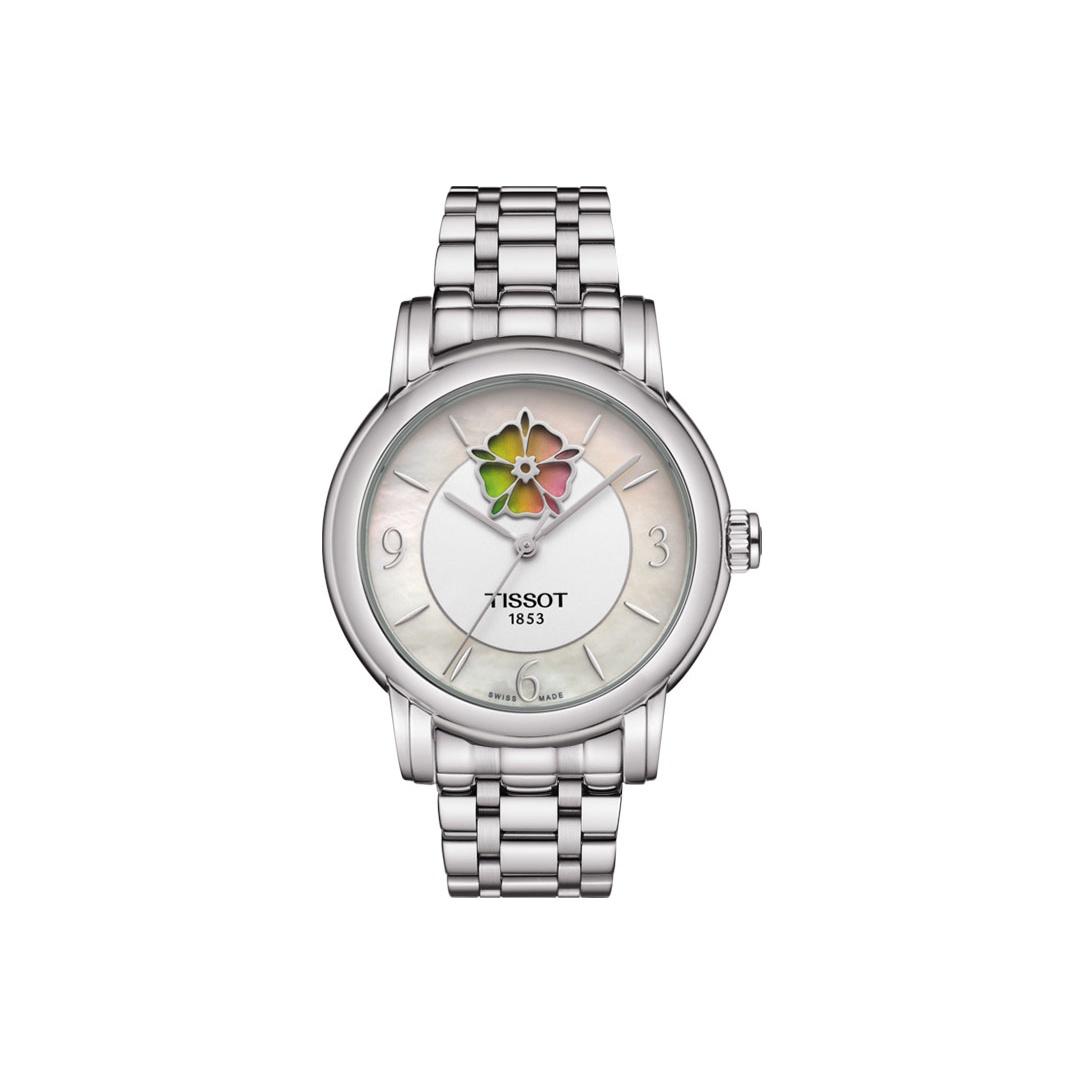 

TISSOT Heart Collection Mechanical Movement Women s Watch 35mm White Dial Steel Stainless Steel Strap T050.207.11.117.05 Regular Watch Box