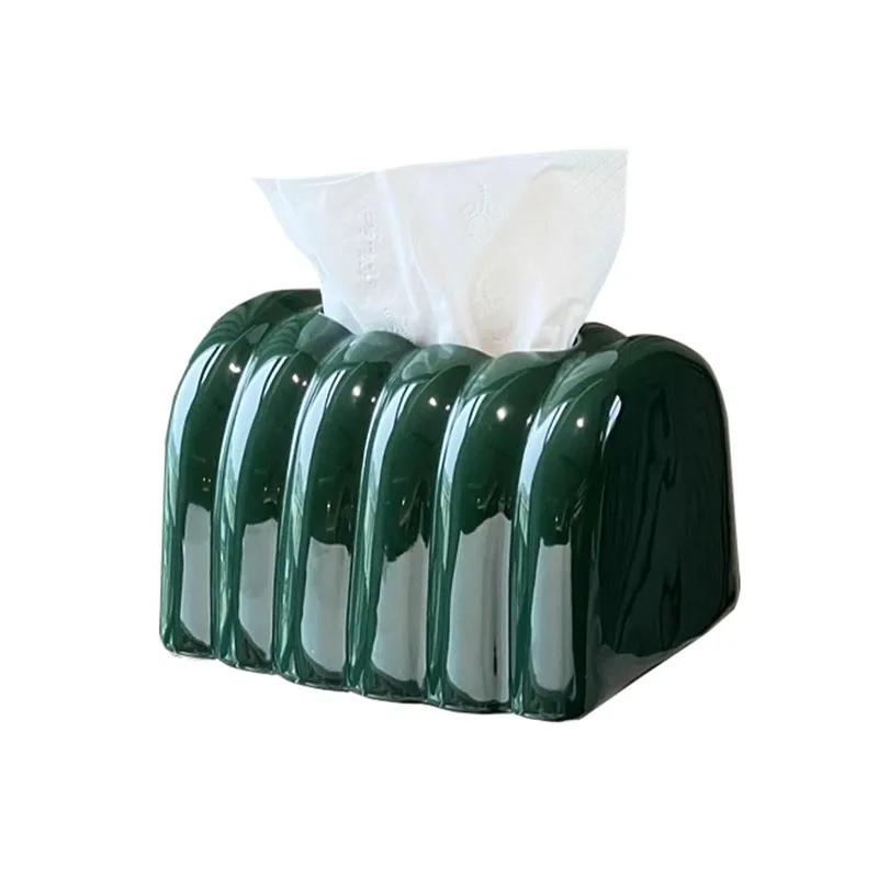 Kreativní obloukový most ve tvaru krabičky na papírové kapesníčky Kryt na krabičky na ubrousky Špičkové domácí dekorace Držák na ubrousky Dekorace do obývacího pokoje Krabičky na papírové kapesníky