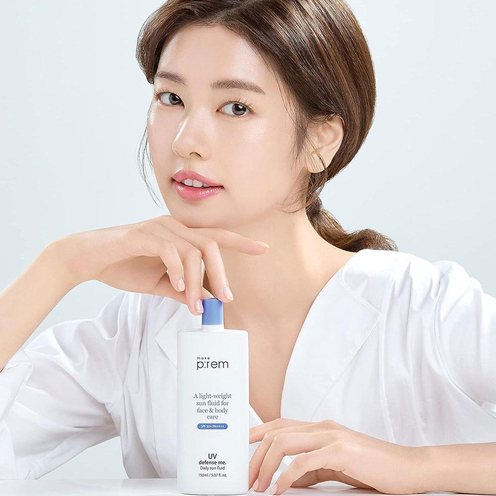 Make P:REM UV Defense Me Daily Sun Fluid 150ml (SPF50 +)