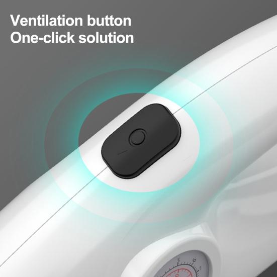 1 Set Leistungsstarker Pneumatischer Toilettenpömpel Verstopfungslöser Ergonomischer Griff Effektiver Toilettenverstopfungslöser