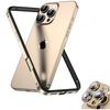 Desert Titanium Camera Lens Protector Bumper Cover Case For For Iphone 16 Pro Max 1 Plus 14 13 Mini 12 11 SE   8 Protection