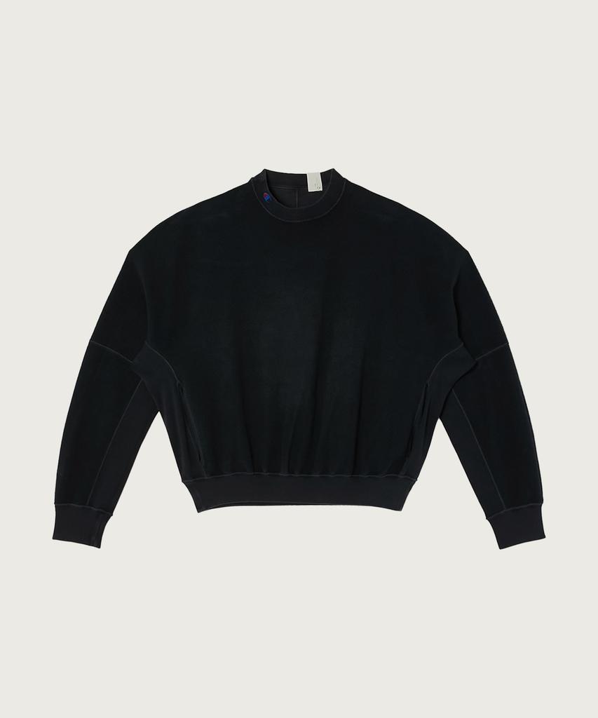 CHAMPION X N.Hollywood Reversible Crewneck Sweatshirt Off Black