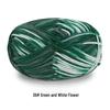 Aou Ou 5-Strand Variegated Milk Cotton Yarn Ball, Floral Medium-Thick, for Baby Scarves and Slippers.