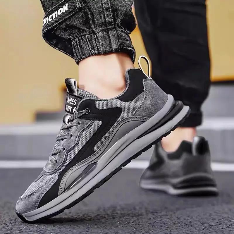 Sports Breathable Thick Platform Man Casual Sneaker Y2k High Quality Shoes for Men Running Simple Jogging Gym Unisex Stylish 39