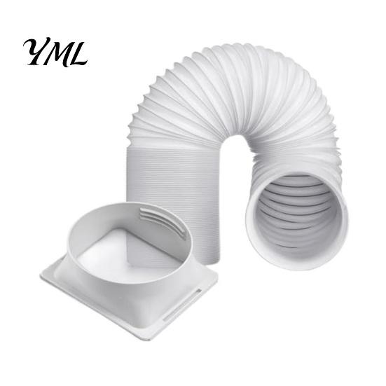 Replacement Vent for Portable Air Conditioner Exhaust Hose, 5.9 Inch Diameter Universal Duct Easy Installation Mobile AC Unit, Expandable Pipe