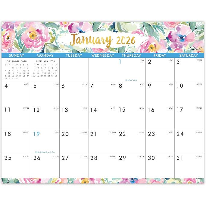 2026 Magnetic Calendar - 2026 Calendar from Jan.2026 - Dec.2026, 12 Monthly Magnetic Calendars for Fridge, 8  × 10 , Tear-off Pad, Perfect Magnetic 2026 Magnetic Calendar