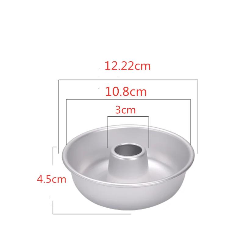 Pudding mousse Cake Mold Donut Pan Anodized Aluminum Alloy Mould Kitchen Bakery Baking Decoration Tin Ring Tools  baking mold