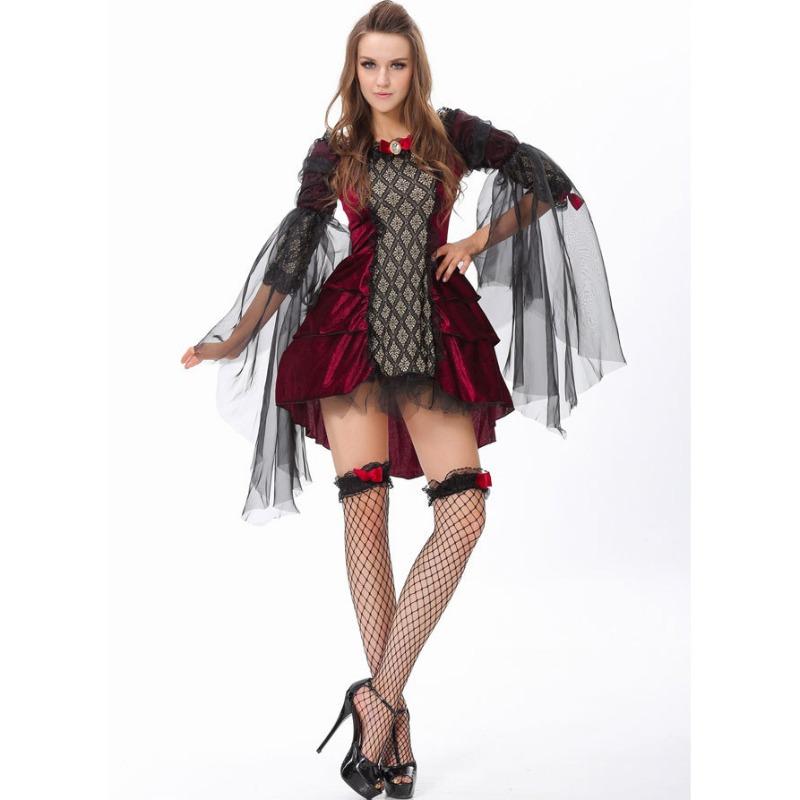 

Женские костюмы на Хэллоуин, вампиры, ролевые игры, форма для игр average code