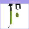 Extendable Stainless Steel Selfie Stick With Bluetooth Remote Outdoor Control