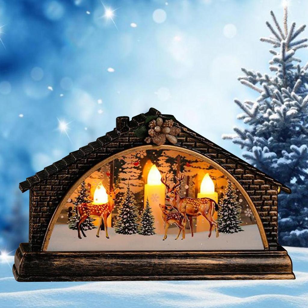 Christmas Candle Tea Light Home Decoration for Xmas 