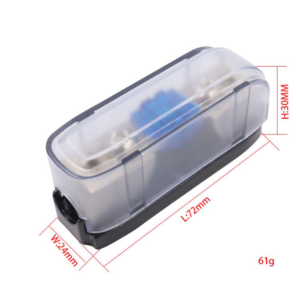 Car audio fuse power fuse holder 30-150A stereo audio single-way AGU fuse holder distribution block fuse box boats fuse Fuse Holders1