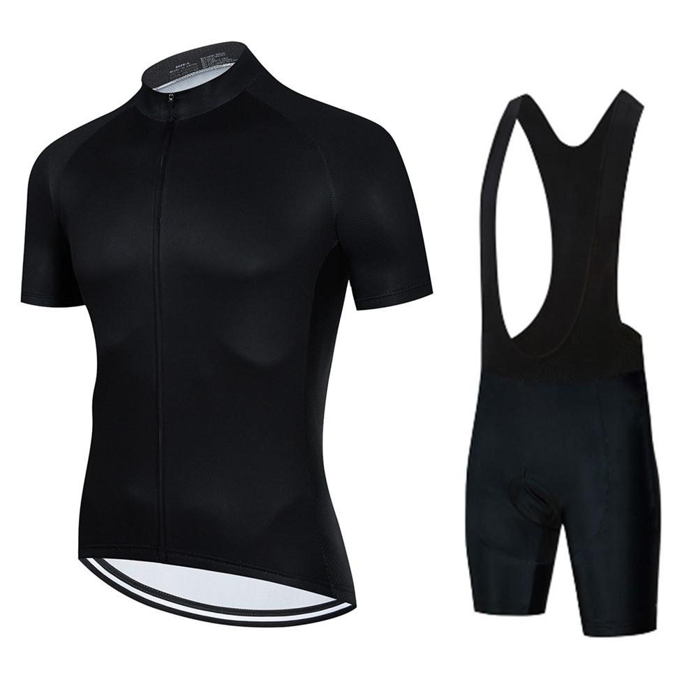Solid Color Mountain Bike Cycling Suit Long-sleeved Men's and Women's Cycling Spring and Summer Cycling Equipment