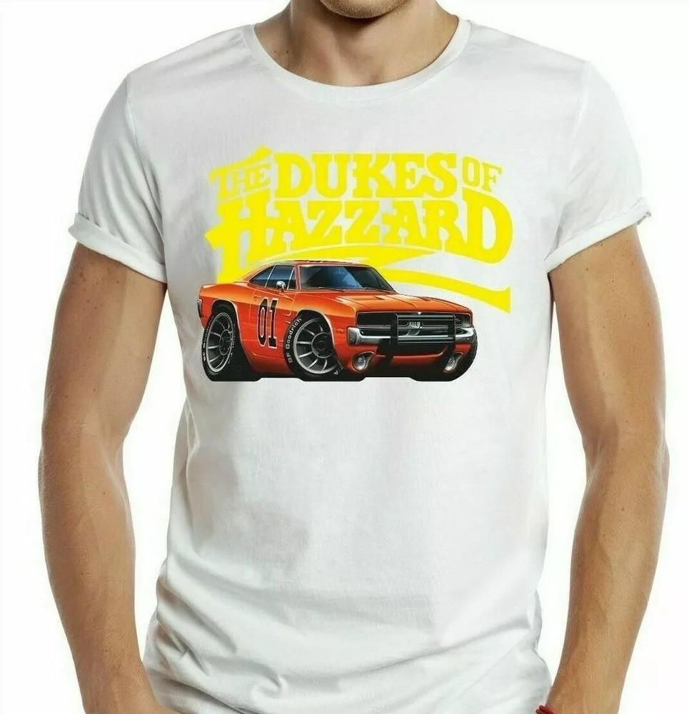 

Dukes of Hazzard T-Shirt Retro Cool Gift Tee Racer Movie 80s UK Unisex T-Shirt XXXL