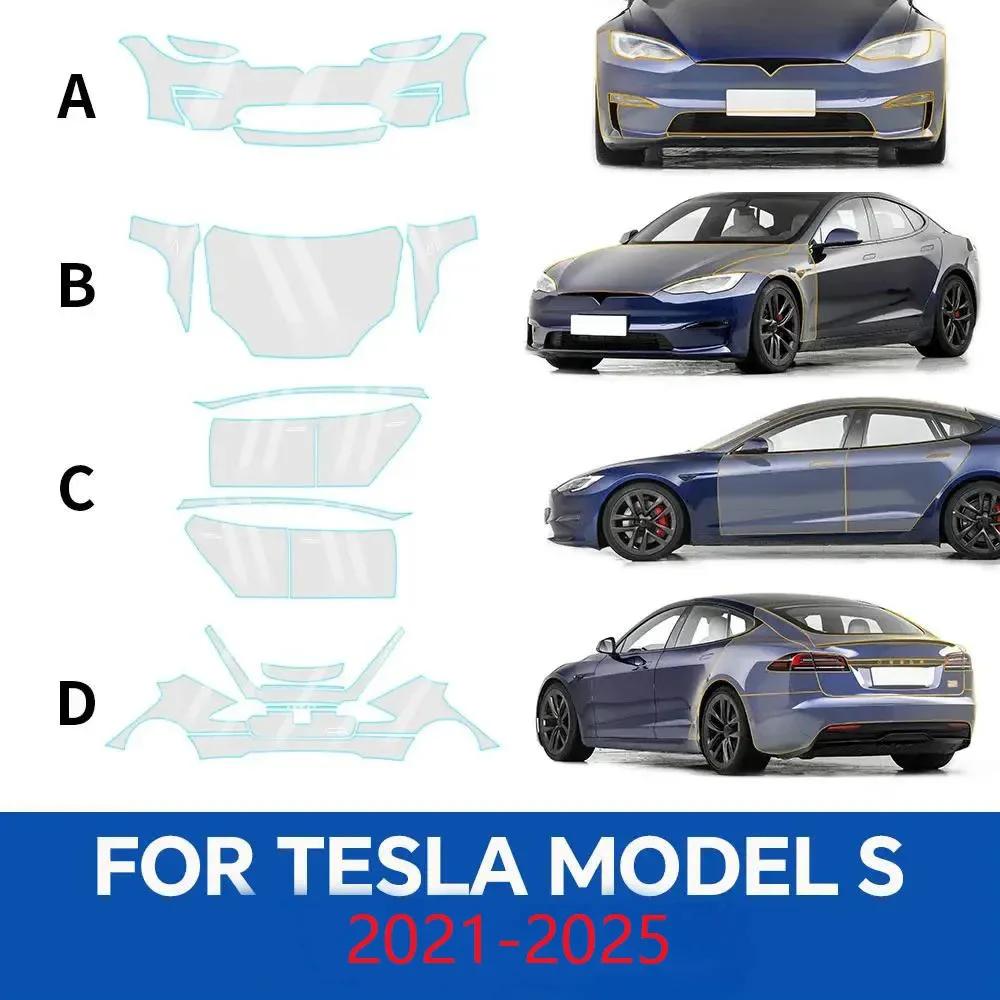8.5MIL TPU Glossy Matte Car Paint Protection Film for Tesla Model S 2025 2025 2025 2025 2025 Pre Cutlear Clear Bra PPF Decal Kit