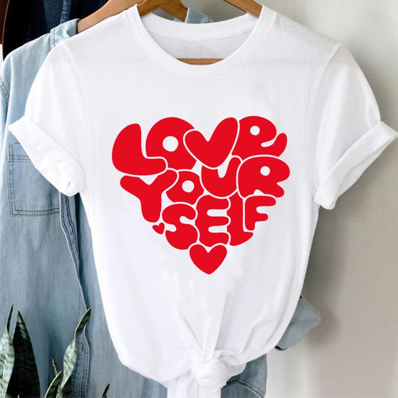 (Asian Size) Butterfly Cute Short Sleeve T-shirts Casual Clothing Printed Female Top T Shirt O-neck Lady Fashion Women Graphic Tee