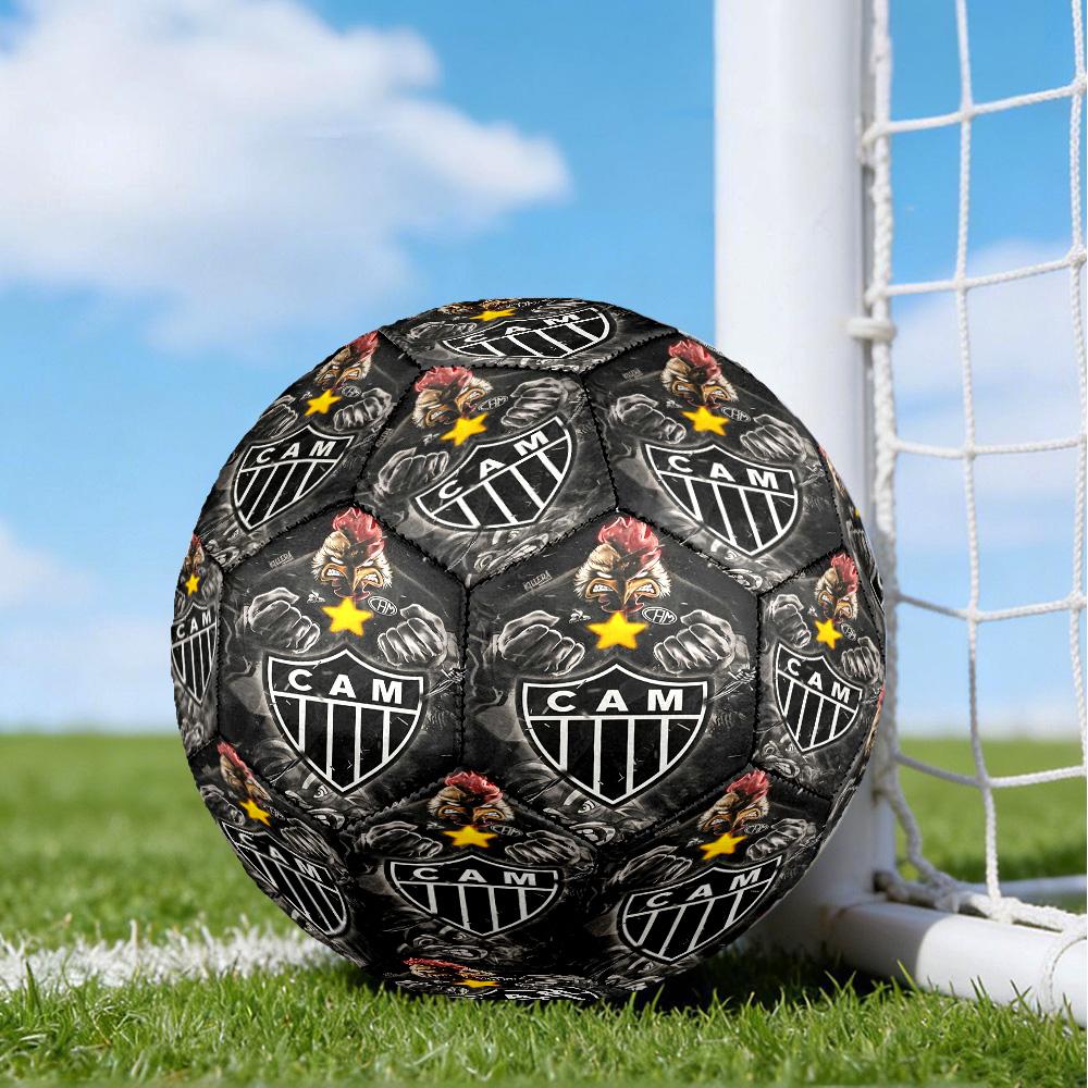Love For Atlético Printed Size 5 Soccer Balls, High-Quality, Anti-Slip, Protective Football, A Unique Gift , Birthdays, Christmas Gifts
