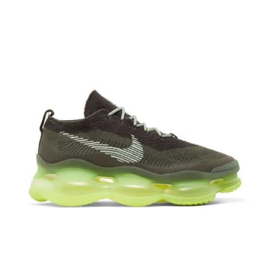 Nike Air Max Scorpion Flyknit Cargo Khaki Volt DJ4701-300