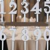 Birthday Number Candle Holders Set Reusables Digital Cake Toppers Decoration Numbers 0-9 Numeral Candle Holder