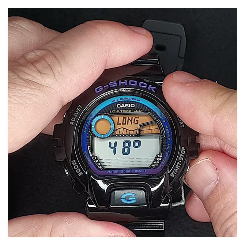 Casio G-SHOCK Series Shockproof, Antimagnetic, 200 Meters Waterproof, Electronic Movement, Rubber Strap, Japanese and Korean Watch, Men's GLX-6900-1D
