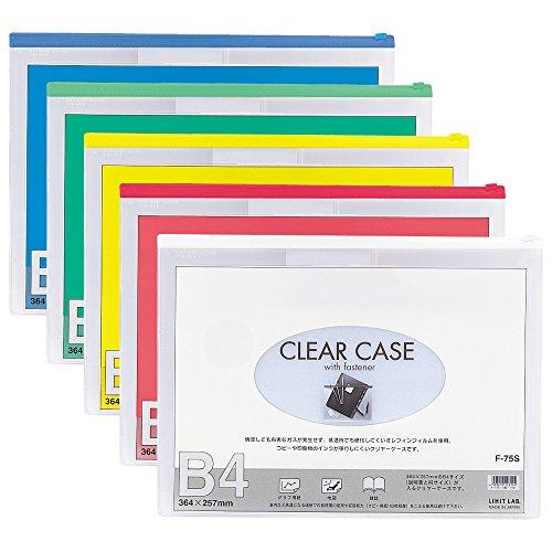 LIHIT LAB Clear Case Zipper Case B4S Green F75S Mitt