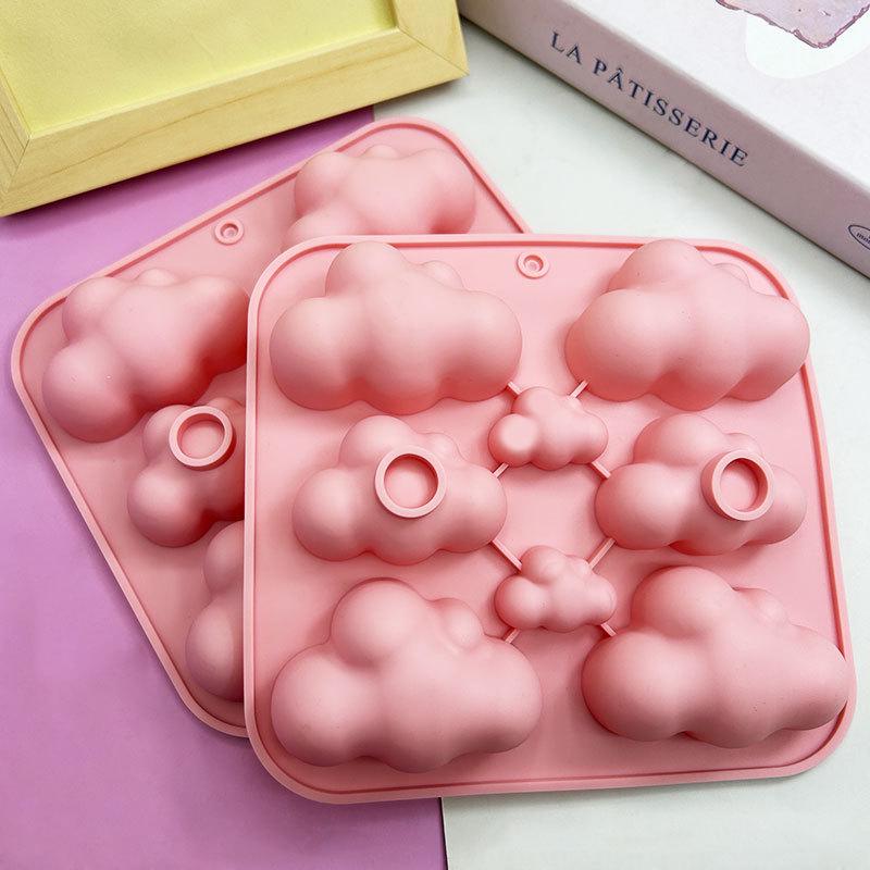 Cloud Silicone Mold for DIY Chocolate, Mousse, Cheese, Ice Cubes, and Soap