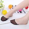 1Pair High Heels Cushions Anti-slip Silicone Dotted Invisible Forefoot Insoles