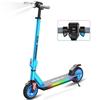 RCB R12 PRO Elsparkcykel Blå – 220W – 3 Hastigheter – 7” – Färgglada LED – Digital Skärm – 15KM – Perfekt Gåva