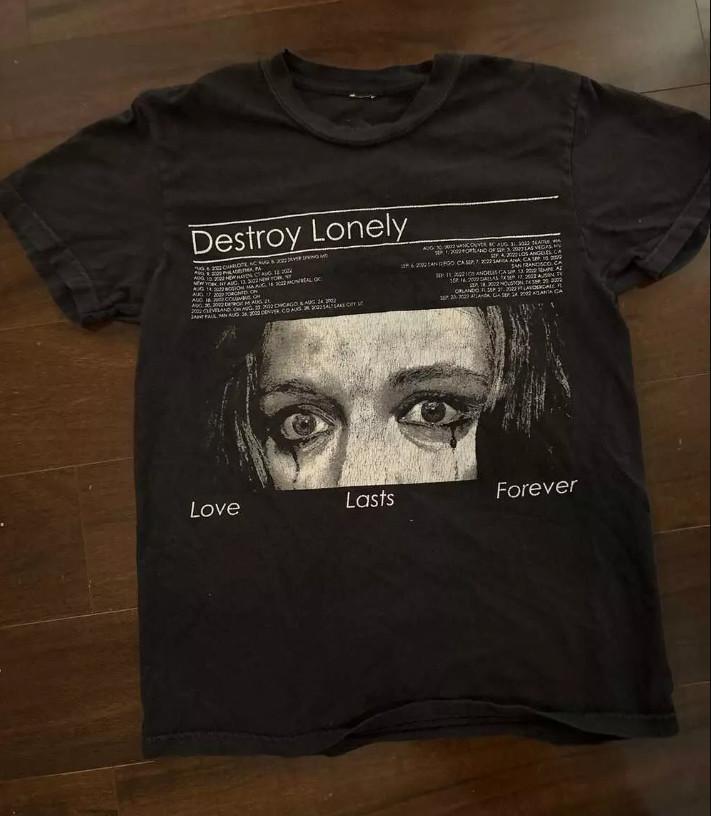 Destroy Lonely Tour T-shirt size S-5XL XXXL
