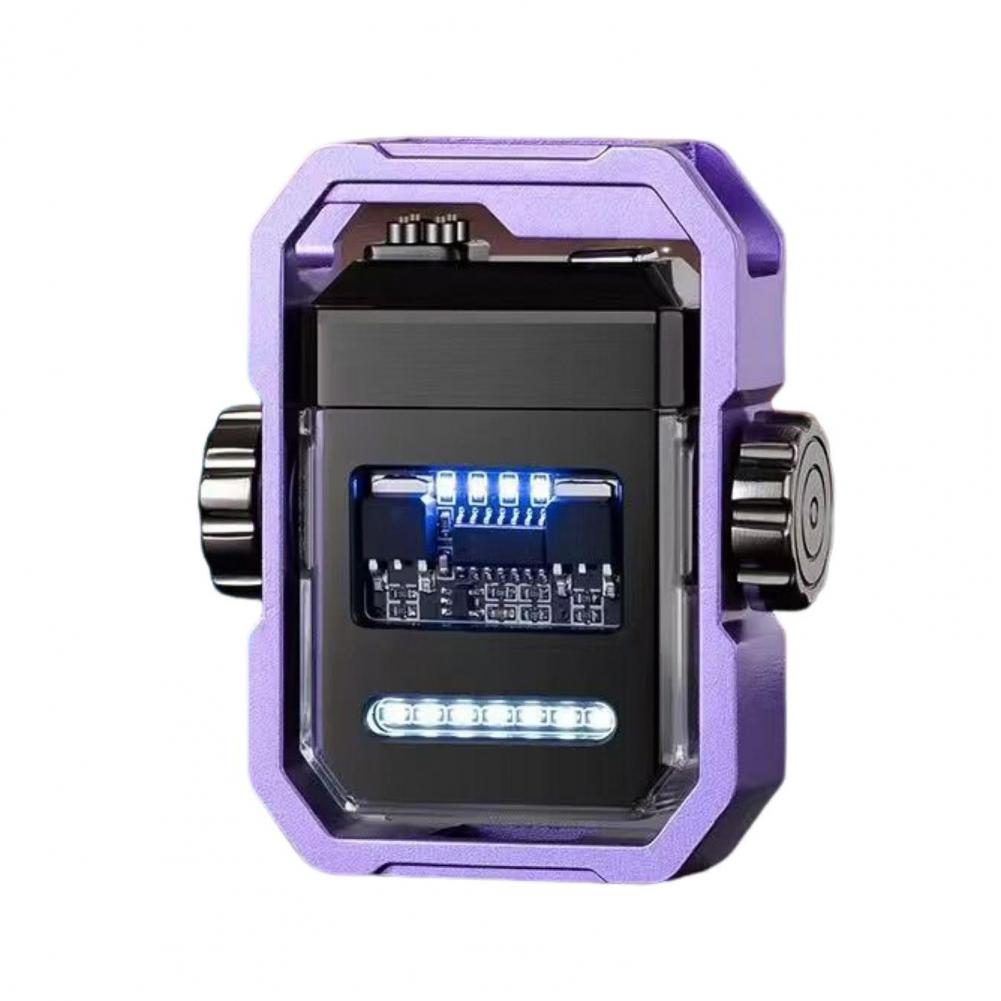 Windproof Igniter Fidget Toy Compact Portable Windproof Flameless Bbq Igniter Rechargeable Electric Arc-lighter for Boyfriend