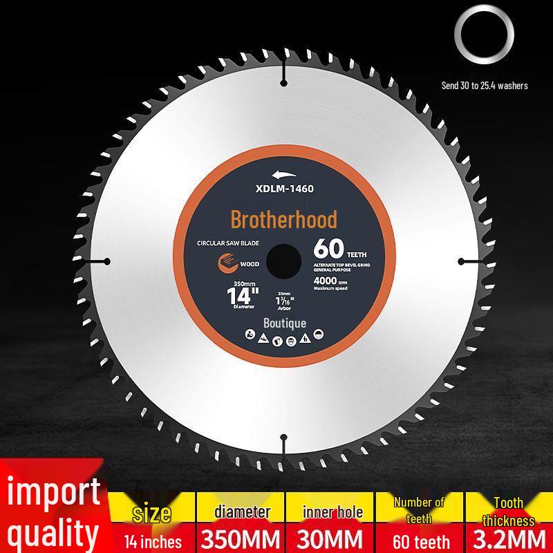 Imported Hard Alloy Circular Saw Blade for Wood and Table Saws