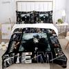 Eminem hip-hop singer All Season Duvet Cover Comforter Bedding sets Soft Quilt Cover and Pillowcases SingleDoubleQueenKing
