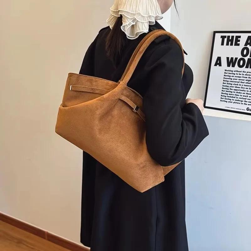 Large Capacity Fashion Tote Bag 2026 High Quality Concise Versatile Women's Shoulder Bags Trend Commute Underarm Women's Bag