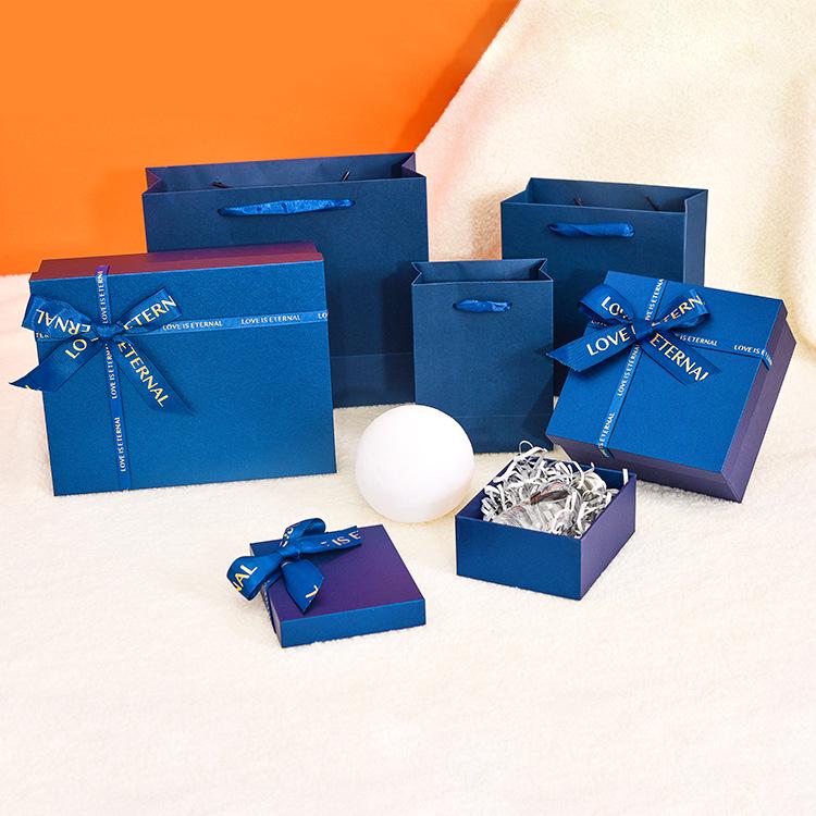 In-Stock Souvenir Ribbon Gift Box - Custom Birthday, Cosmetics, Lipstick & Apparel Packaging.