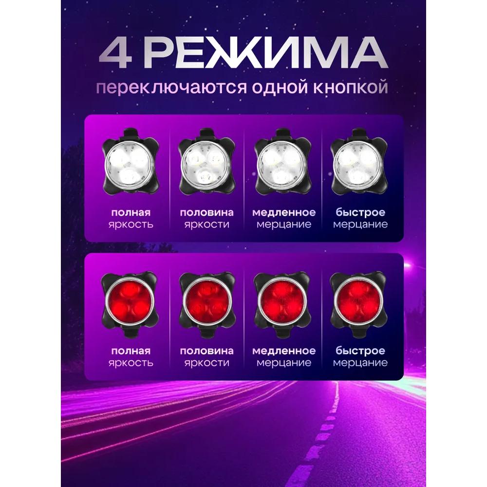 USB bicycle battery pack for headlights and rear lights