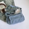 Denim Shoulder Bag Women's Crossbody Bag Commuter Large Capacity Underarm Bag