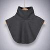 Velvet Lining Neck Warmer Scarf High Elastic Detachable Turtleneck  Spring Autumn Winter