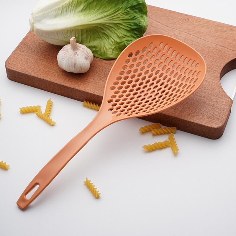 

Домашняя Кухня Длинная Ручка Слив Воды Отель Хот-пот Жарка Фильтр оранжевый