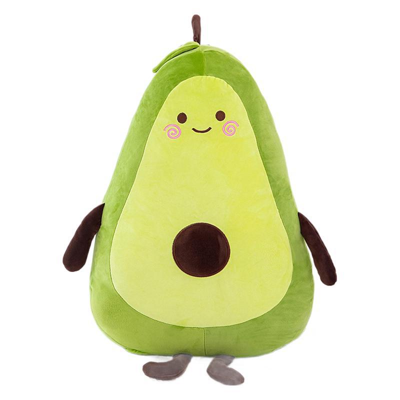 Long Avocado Throw Pillow Large Plush Toy Sleeping Doll with Legs Cloth Doll Hugging Sleeping Doll Doll Doll