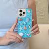 3D Ocean Theme Phone Case for iPhone 12-17 Series — Cute Dolphin, Fish, Jellyfish & Coral Design